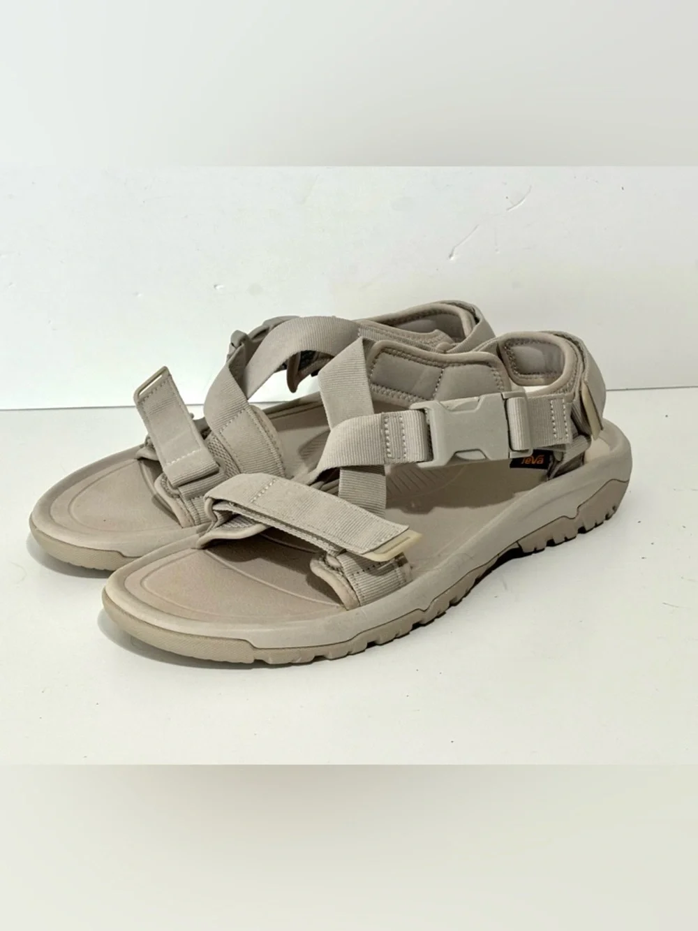 NWOB TEVA MEN HURRICANE VERGE CREAM CLOUD SPORTS SANDALS US 13